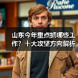 山东今年重点抓哪些工作？十大攻坚方向解析