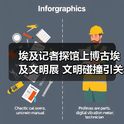 埃及记者探馆上博古埃及文明展 文明碰撞引关注(图3)
