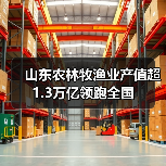 山东农林牧渔业产值超1.3万亿领跑全国