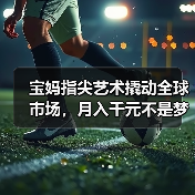 宝妈指尖艺术撬动全球市场，月入千元不是梦(图4)