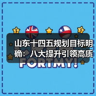 山东十四五规划目标明确:八大提升引领高质量发展(图4) 山东十四五规划目标明确:八大提升引领高质量发展(图4)