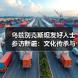 乌兹别克斯坦友好人士参访新疆：文化传承与奋斗智慧如何交融？(图1)