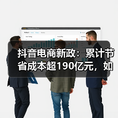 抖音电商新政：累计节省成本超190亿元，如何助力商家增长？(图2)
