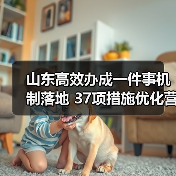山东高效办成一件事机制落地 37项措施优化营商环境(图3)