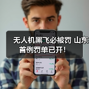 无人机黑飞必被罚 山东首例罚单已开！(图3)