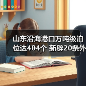 山东沿海港口万吨级泊位达404个 新辟20条外贸航线(图2)
