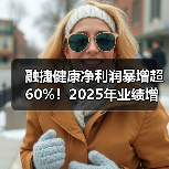 融捷健康净利润暴增超60%！2025年业