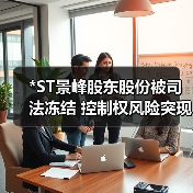 *ST景峰股东股份被司法冻结 控制权风险突现(图3)