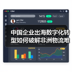 中国企业出海数字化转型如何破解非洲物流难