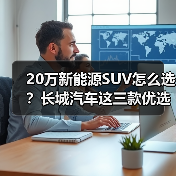 20万新能源SUV怎么选？长城汽车这三款优选对比(图3)
