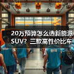 20万预算怎么选新能源SUV？三款高性价比车型推荐(图3)