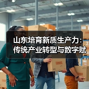 山东培育新质生产力：传统产业转型与数字赋