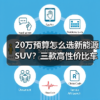 20万预算怎么选新能源SUV？三款高性价比车型推荐(图2)