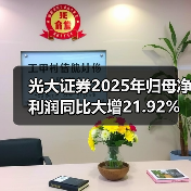 光大证券2025年归母净利润同比大增21.92%：业务增长驱动(图4)