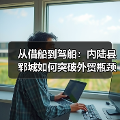 从借船到驾船：内陆县郓城如何突破外贸瓶颈？(图1)
