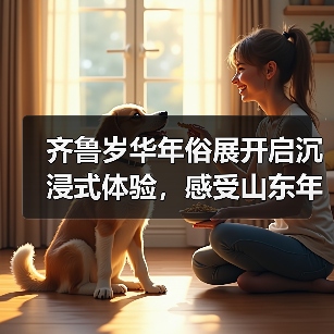 齐鲁岁华年俗展开启沉浸式体验，感受山东年味魅力(图3)