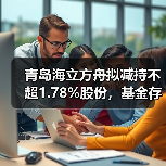 青岛海立方舟拟减持不超1.78%股份，基金存续期届满成主因(图2)