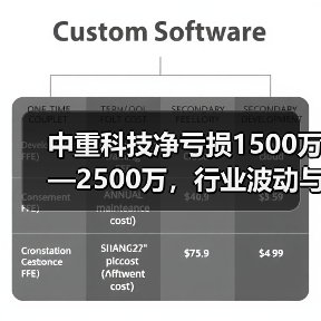 中重科技净亏损1500万—2500万,行业波动与海外拓展受阻成主因(图4) 中重科技净亏损1500万—2500万,行业波动与海外拓展受阻成主因(图4)