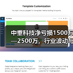 中重科技净亏损1500万—2500万,行业波动与海外拓展受阻成主因(图3) 中重科技净亏损1500万—2500万,行业波动与海外拓展受阻成主因(图3)