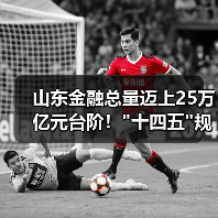 山东金融总量迈上25万亿元台阶！