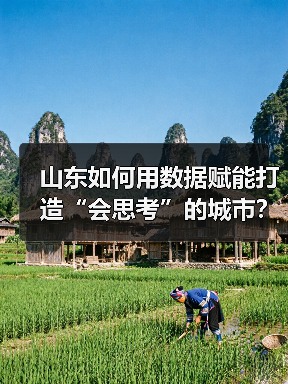 山东如何用数据赋能打造“会思考”的城市？一码通城背后的智慧变革(图2)