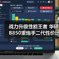 战力升级性能王者 华硕B850重炮手二代性价比解析