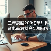 三年卖超200亿单！抖音电商农特产品如何