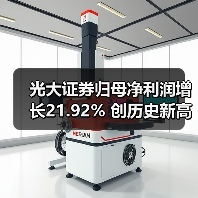 光大证券归母净利润增长21.92% 创历史新高(图1) 光大证券归母净利润增长21.92% 创历史新高(图1)