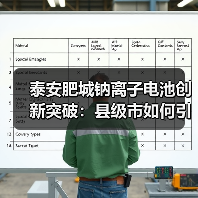 泰安肥城钠离子电池创新突破：县级市如何引领未来产业(图1)