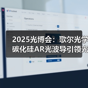 2025光博会:歌尔光学碳化硅AR光波导引领光学革新(图2) 2025光博会:歌尔光学碳化硅AR光波导引领光学革新(图2)