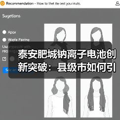 泰安肥城钠离子电池创新突破：县级市如何引领未来产业(图3)