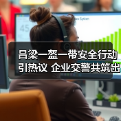 吕梁一盔一带安全行动引热议 企业交警共筑出行防线(图3) 吕梁一盔一带安全行动引热议 企业交警共筑出行防线(图3)