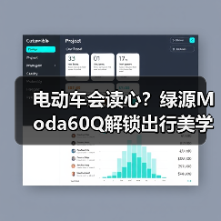 电动车会读心?绿源Moda60Q解锁出行美学新密码(图3) 电动车会读心?绿源Moda60Q解锁出行美学新密码(图3)