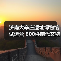 济南大辛庄遗址博物馆试运营 800件商代