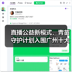 直播公益新模式，青苗守护计划入围广州十大正能量案例(图3)