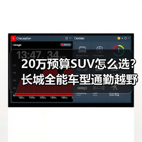 20万预算SUV怎么选?长城全能车型通勤越野全场景覆盖(图1) 20万预算SUV怎么选?长城全能车型通勤越野全场景覆盖(图1)