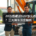 20万级硬派SUV怎么选?三大神车深度解析(图2) 20万级硬派SUV怎么选?三大神车深度解析(图2)