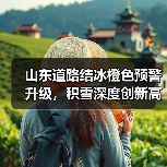 山东道路结冰橙色预警升级,积雪深度创新高!(图2) 山东道路结冰橙色预警升级,积雪深度创新高!(图2)