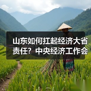 山东如何扛起经济大省责任？中央经济工作会