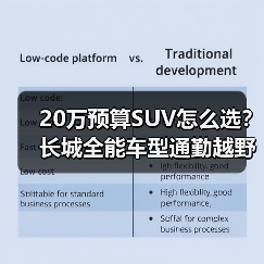 20万预算SUV怎么选?长城全能车型通勤越野全场景覆盖(图4) 20万预算SUV怎么选?长城全能车型通勤越野全场景覆盖(图4)