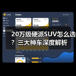 20万级硬派SUV怎么选?三大神车深度解析(图3) 20万级硬派SUV怎么选?三大神车深度解析(图3)