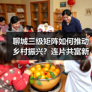 聊城三级矩阵如何推动乡村振兴?连片共富新路径(图2) 聊城三级矩阵如何推动乡村振兴?连片共富新路径(图2)