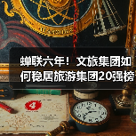 蝉联六年！文旅集团如何稳居旅游集团20强