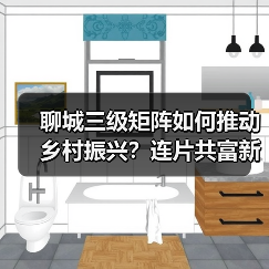 聊城三级矩阵如何推动乡村振兴?连片共富新路径(图1) 聊城三级矩阵如何推动乡村振兴?连片共富新路径(图1)