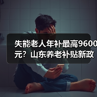 失能老人年补最高9600元?山东养老补贴新政全解析(图1) 失能老人年补最高9600元?山东养老补贴新政全解析(图1)