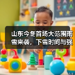 山东今冬首场大范围雨雪来袭，下雪时间与强度全解析(图3)
