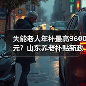 失能老人年补最高9600元?山东养老补贴新政全解析(图3) 失能老人年补最高9600元?山东养老补贴新政全解析(图3)