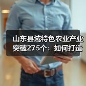 山东县域特色农业产业突破275个:如何打造百亿级支柱?(图2) 山东县域特色农业产业突破275个:如何打造百亿级支柱?(图2)