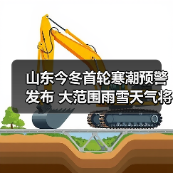 山东今冬首轮寒潮预警发布 大范围雨雪天气将至(图4)