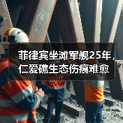 菲律宾坐滩军舰25年，仁爱礁生态伤痕难愈